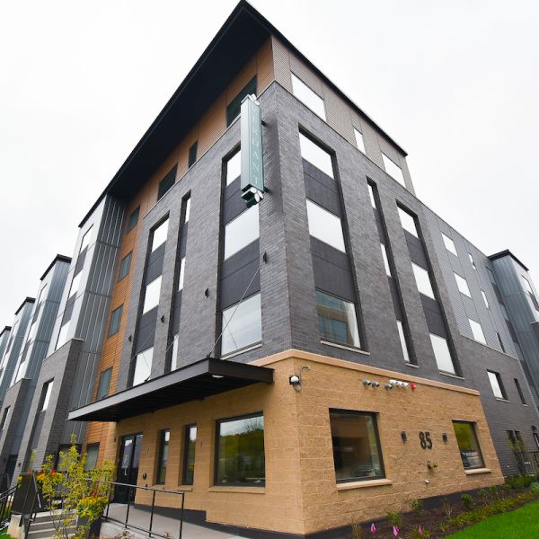 exterior of Verdant apartments